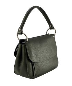 geanta damă gri piele office