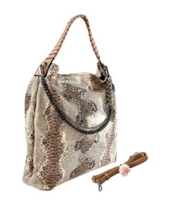 geanta damă animal print roz