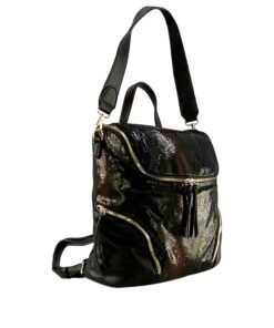 rucsac geantă negru model animal print
