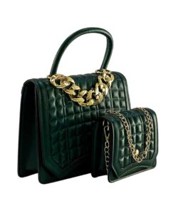 set genți damă 2în1 verde