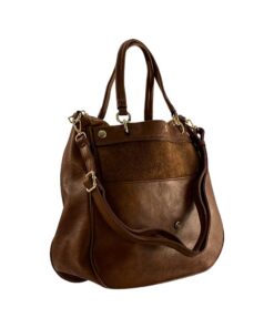 geanta damă mare maro piele ecologică
