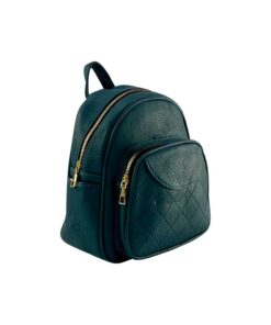 mini rucsac damă turcoaz din piele ecologică