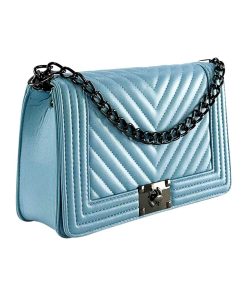 Geantă Plic Mare de Dama Bleu - Eleganță în Nuanțe de Albastru